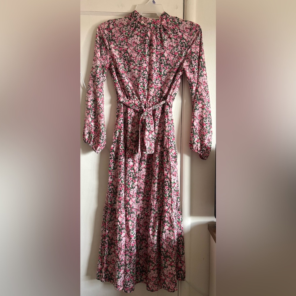 Floral Long Sleeve Dress